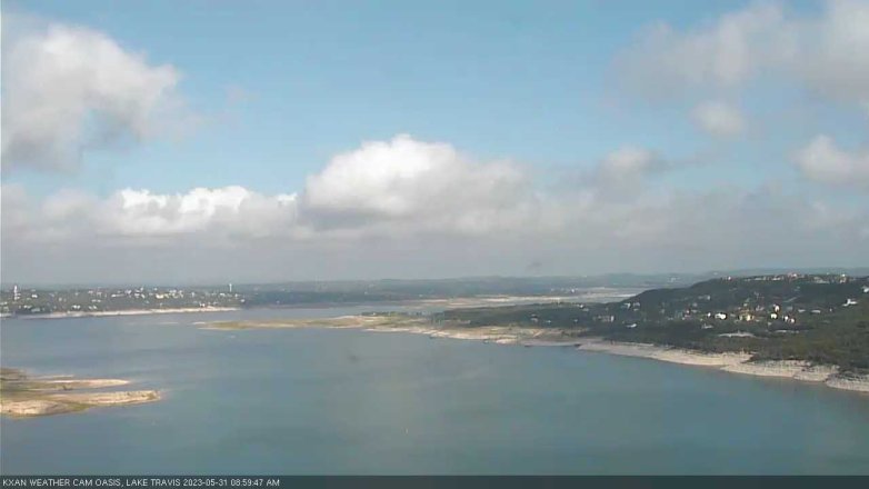 Lake Travis webcam, May 31, 2023 9:00 AM CT