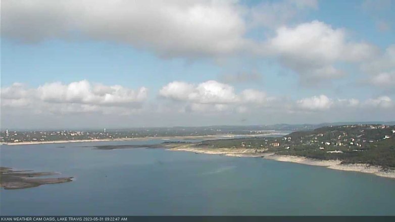 Lake Travis webcam, May 31, 2023 9:25 AM CT