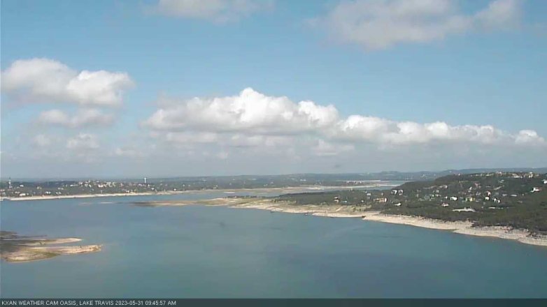 Lake Travis webcam, May 31, 2023 9:45 AM CT