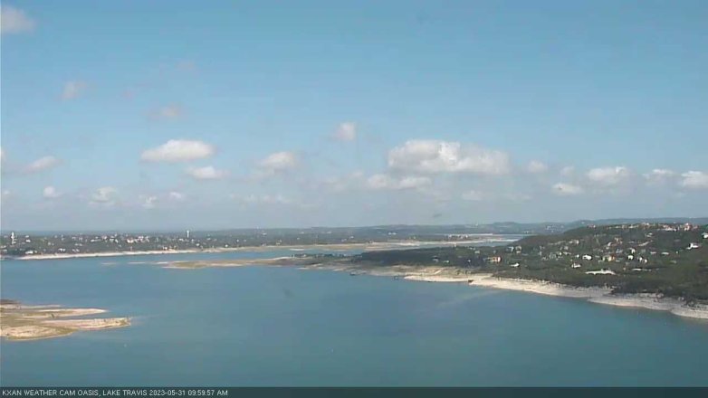 Lake Travis webcam, May 31, 2023 10:00 AM CT