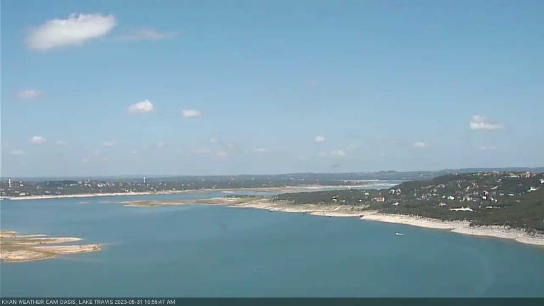 Lake Travis webcam, May 31, 2023 11:00 AM CT