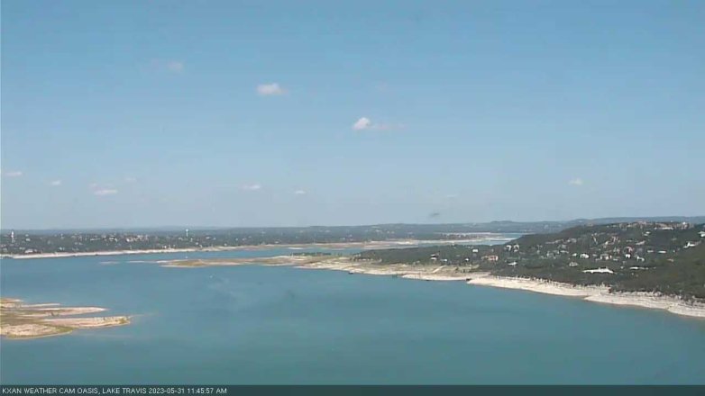 Lake Travis webcam, May 31, 2023 11:45 AM CT