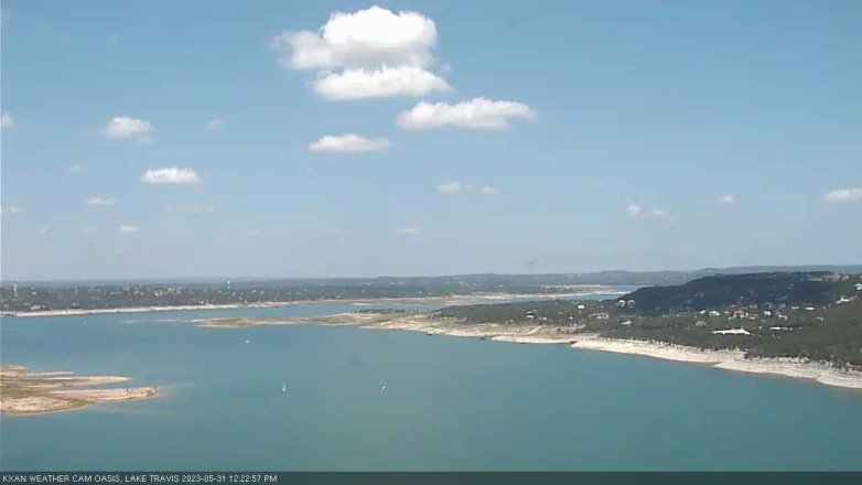 Lake Travis webcam, May 31, 2023 12:25 PM CT