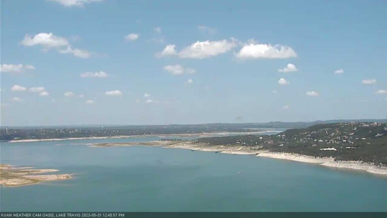Lake Travis webcam, May 31, 2023 12:45 PM CT