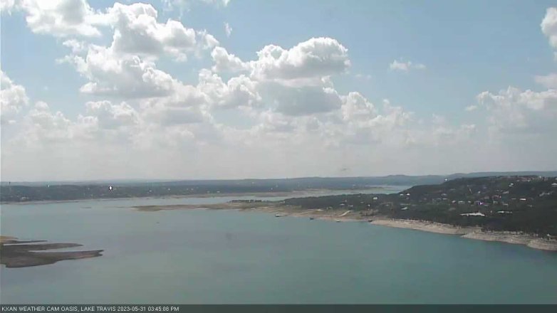 Lake Travis webcam, May 31, 2023 3:45 PM CT