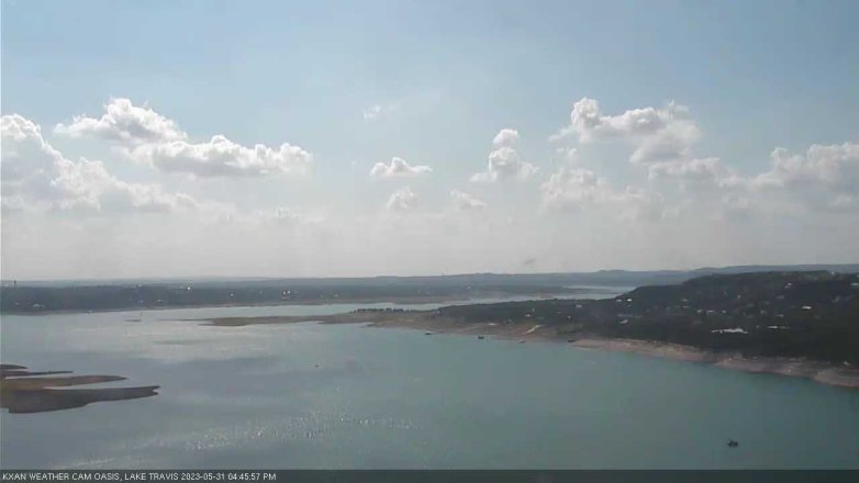 Lake Travis webcam, May 31, 2023 4:45 PM CT