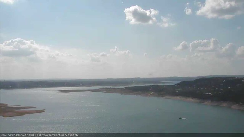 Lake Travis webcam, May 31, 2023 5:00 PM CT