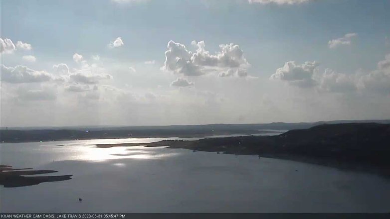 Lake Travis webcam, May 31, 2023 5:45 PM CT