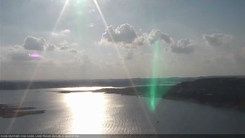 Lake Travis webcam, May 31, 2023 6:25 PM CT