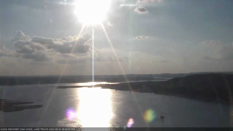 Lake Travis webcam, May 31, 2023 7:00 PM CT