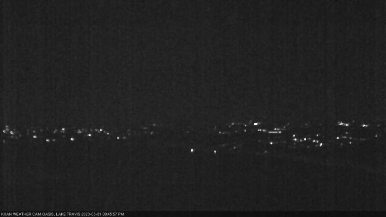 Lake Travis webcam, May 31, 2023 9:45 PM CT