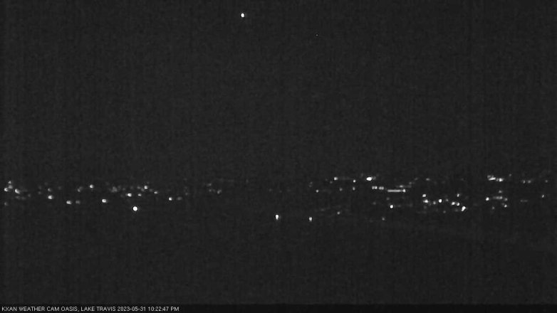 Lake Travis webcam, May 31, 2023 10:25 PM CT
