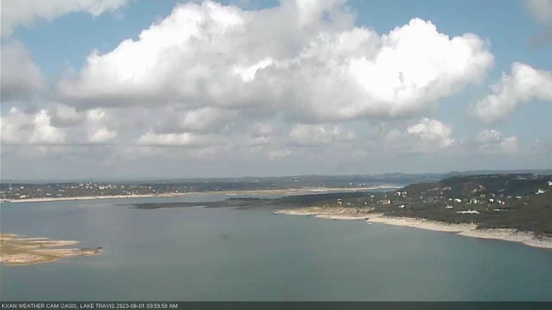 Lake Travis webcam, June 1, 2023 10:00 AM CT