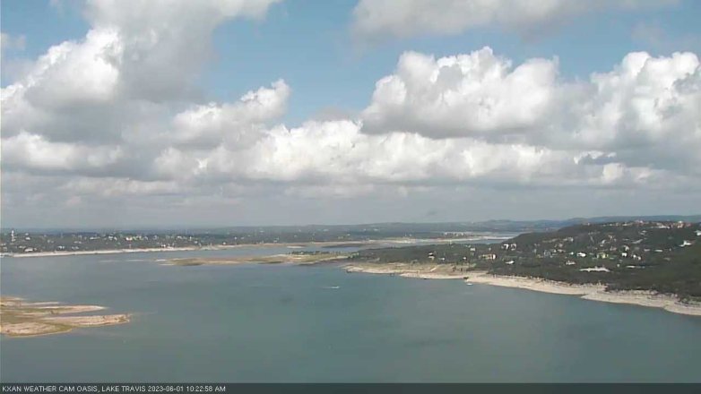 Lake Travis webcam, June 1, 2023 10:25 AM CT