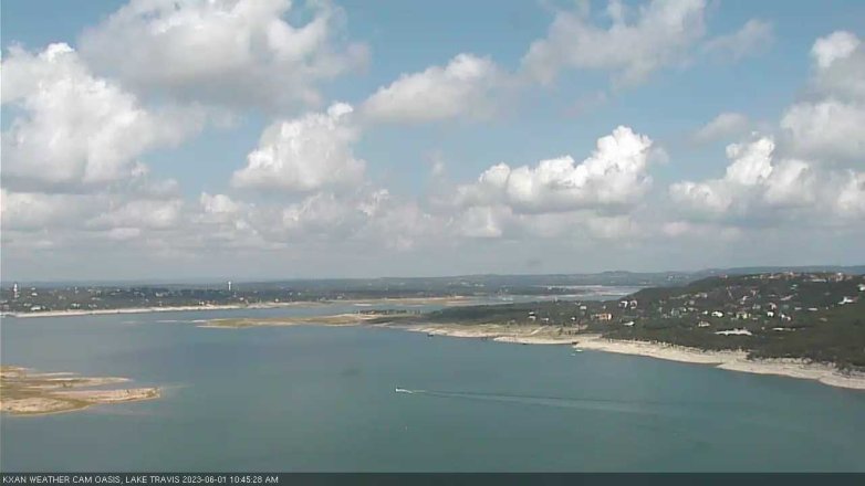 Lake Travis webcam, June 1, 2023 10:45 AM CT