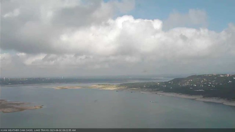Lake Travis webcam, June 2, 2023 9:25 AM CT