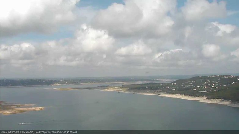 Lake Travis webcam, June 2, 2023 9:45 AM CT