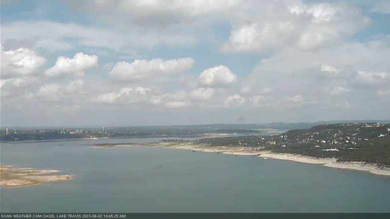 Lake Travis webcam, June 2, 2023 10:45 AM CT