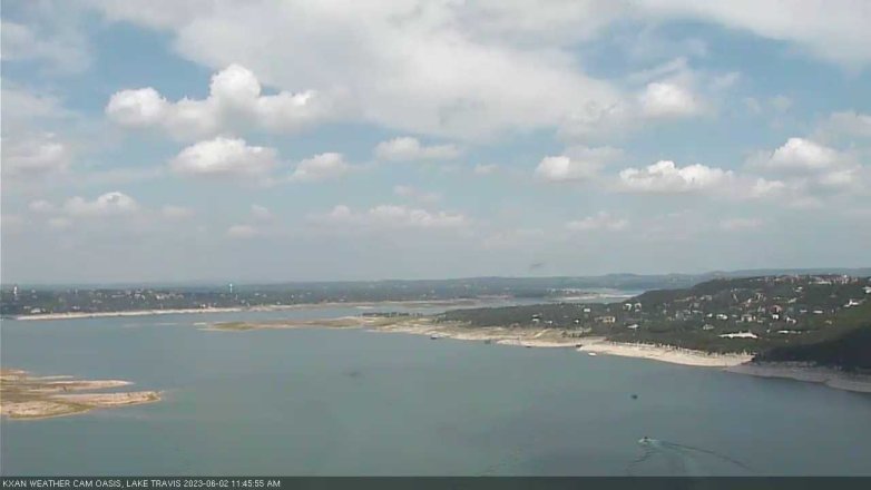 Lake Travis webcam, June 2, 2023 11:45 AM CT