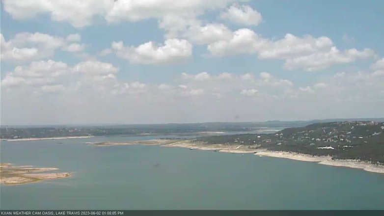 Lake Travis webcam, June 2, 2023 1:00 PM CT