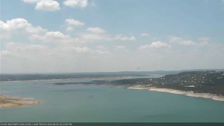 Lake Travis webcam, June 2, 2023 2:25 PM CT