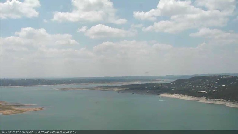 Lake Travis webcam, June 2, 2023 2:45 PM CT