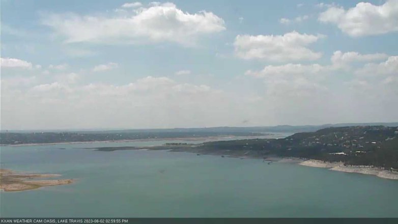 Lake Travis webcam, June 2, 2023 3:00 PM CT