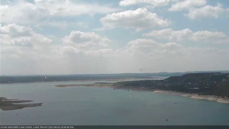 Lake Travis webcam, June 2, 2023 3:45 PM CT