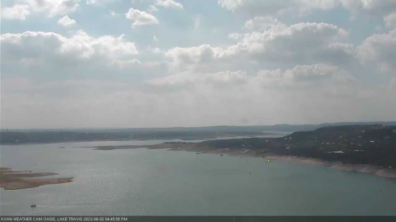 Lake Travis webcam, June 2, 2023 4:45 PM CT