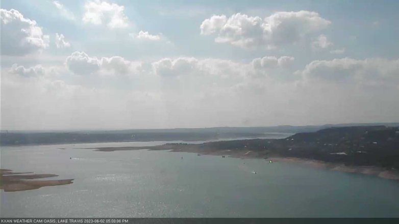 Lake Travis webcam, June 2, 2023 5:00 PM CT