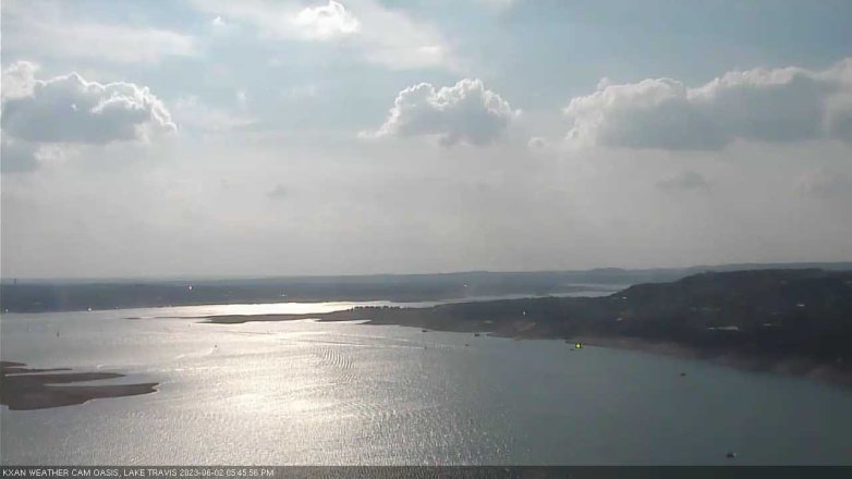 Lake Travis webcam, June 2, 2023 5:45 PM CT