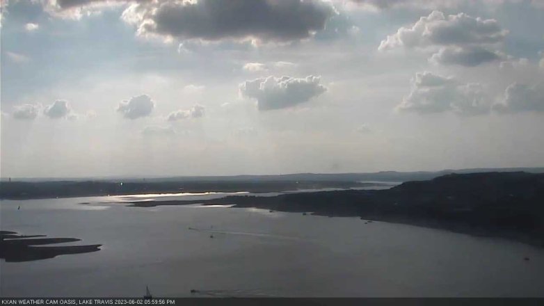 Lake Travis webcam, June 2, 2023 6:00 PM CT