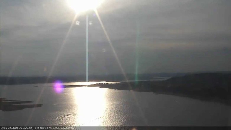 Lake Travis webcam, June 2, 2023 6:45 PM CT