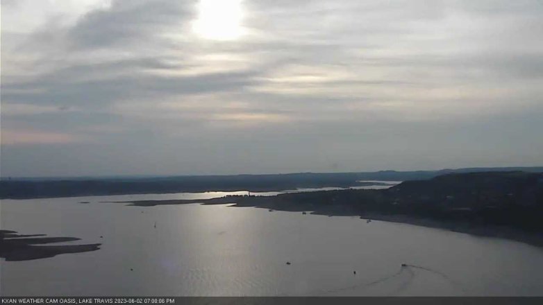 Lake Travis webcam, June 2, 2023 7:00 PM CT