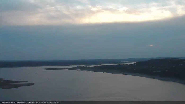 Lake Travis webcam, June 2, 2023 8:25 PM CT