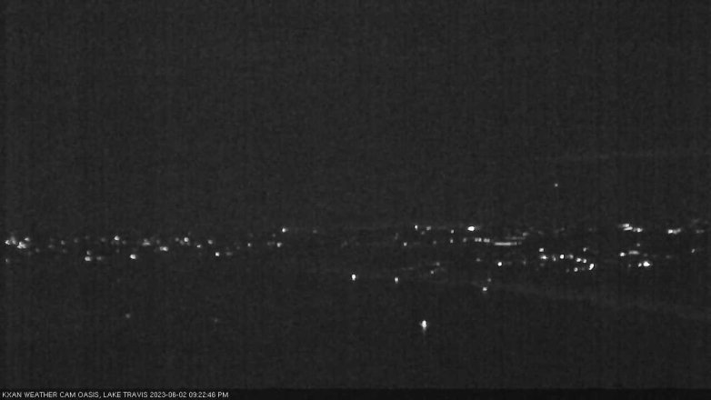 Lake Travis webcam, June 2, 2023 9:25 PM CT