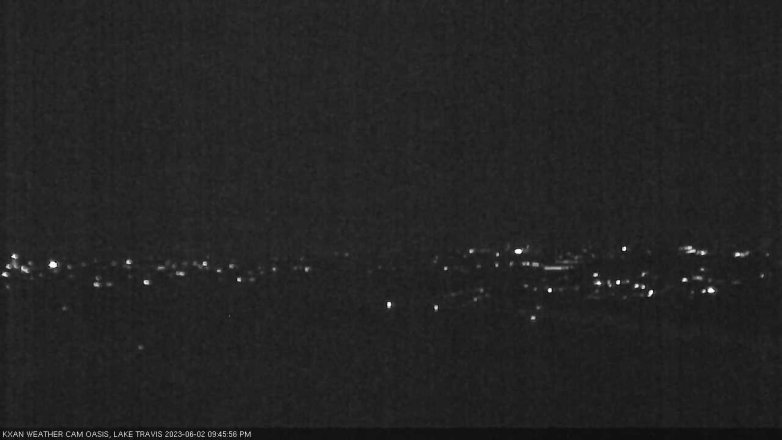 Lake Travis webcam, June 2, 2023 9:45 PM CT