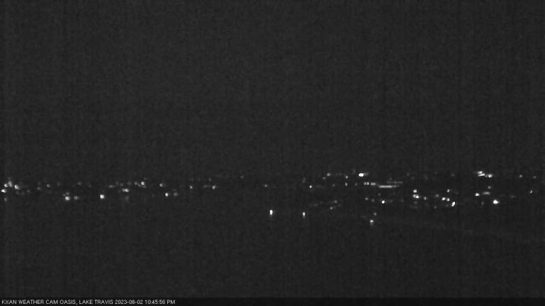 Lake Travis webcam, June 2, 2023 10:45 PM CT