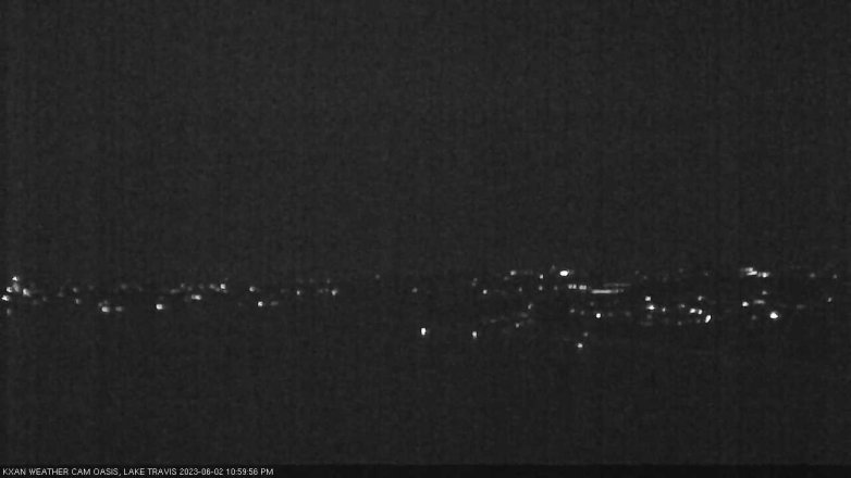 Lake Travis webcam, June 2, 2023 11:00 PM CT