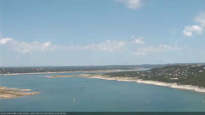 Lake Travis webcam, June 3, 2023 12:25 PM CT