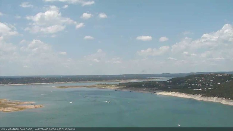 Lake Travis webcam, June 3, 2023 1:45 PM CT