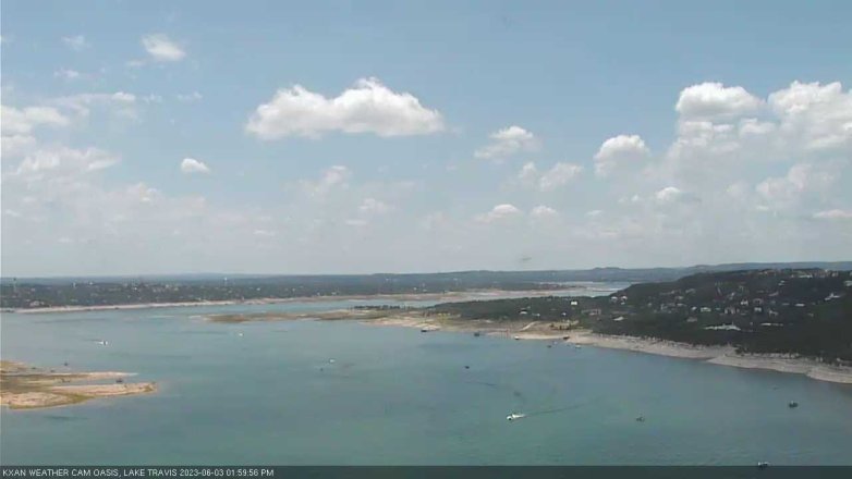 Lake Travis webcam, June 3, 2023 2:00 PM CT