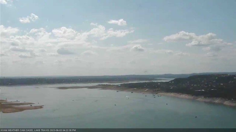 Lake Travis webcam, June 3, 2023 4:25 PM CT