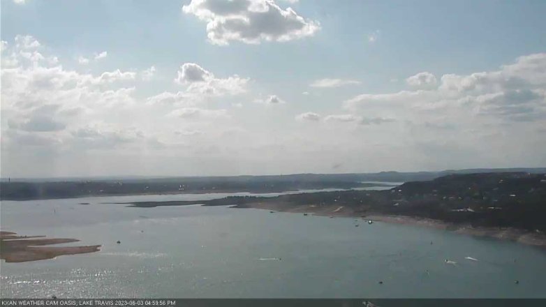 Lake Travis webcam, June 3, 2023 5:00 PM CT