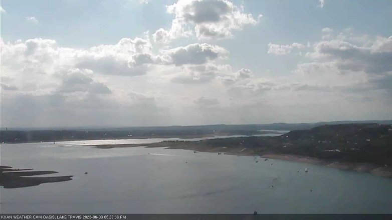 Lake Travis webcam, June 3, 2023 5:25 PM CT