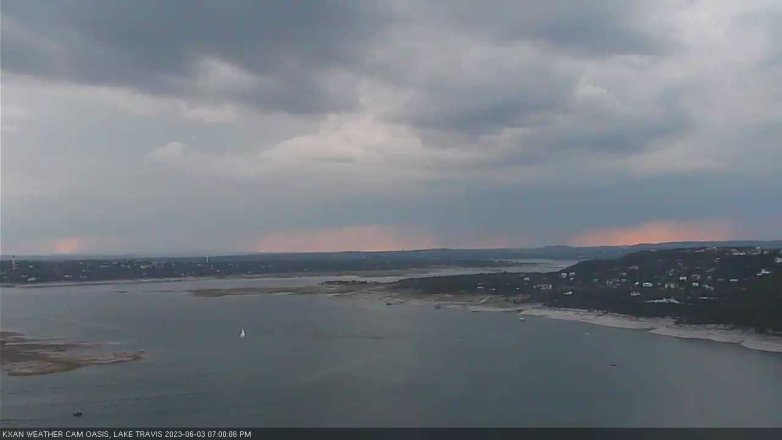 Lake Travis webcam, June 3, 2023 7:00 PM CT