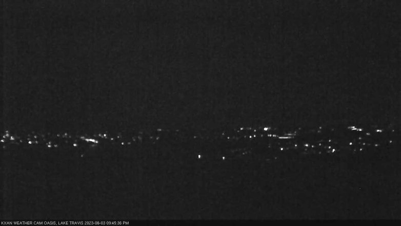 Lake Travis webcam, June 3, 2023 9:45 PM CT