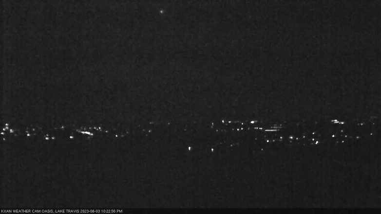 Lake Travis webcam, June 3, 2023 10:25 PM CT