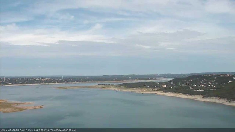 Lake Travis webcam, June 4, 2023 9:45 AM CT