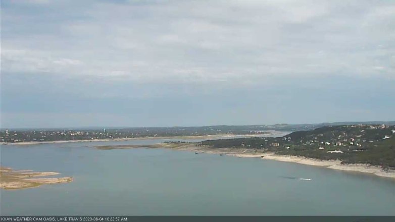 Lake Travis webcam, June 4, 2023 10:25 AM CT